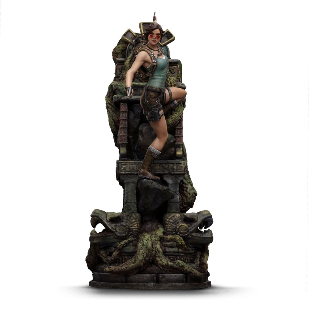 Iron Studios - Deluxe Art Scale 1/10 - Tomb Raider - Lara Croft Statue 36cm