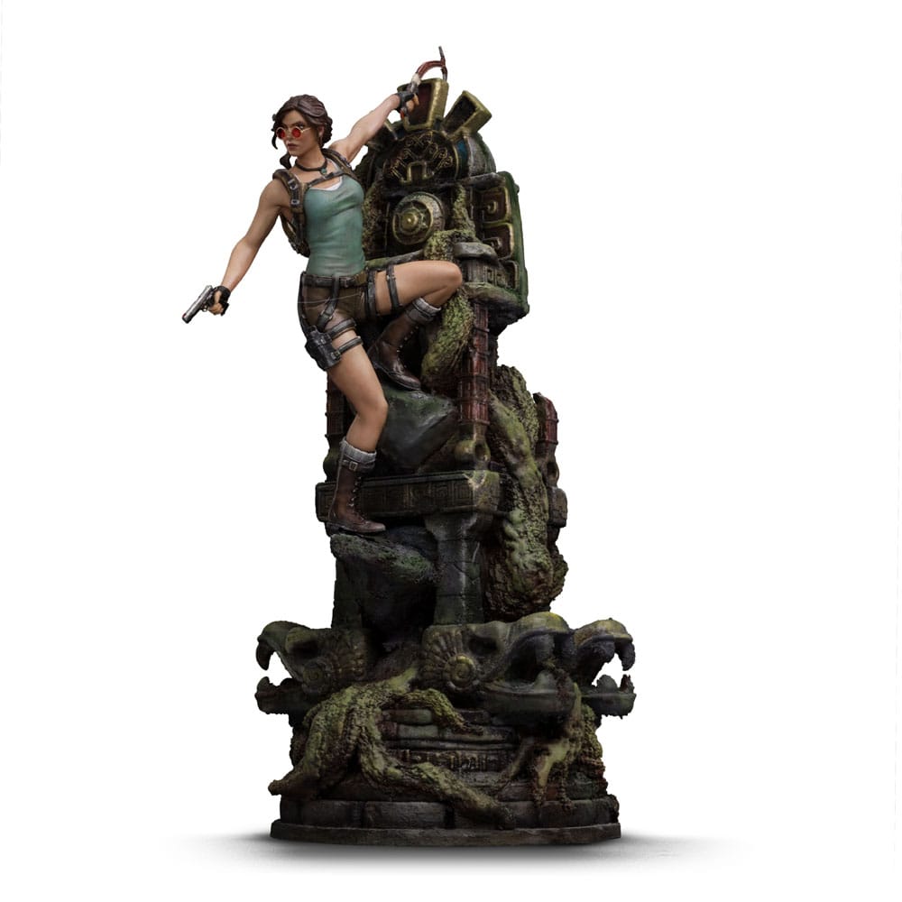 Iron Studios - Deluxe Art Scale 1/10 - Tomb Raider - Lara Croft Statue 36cm