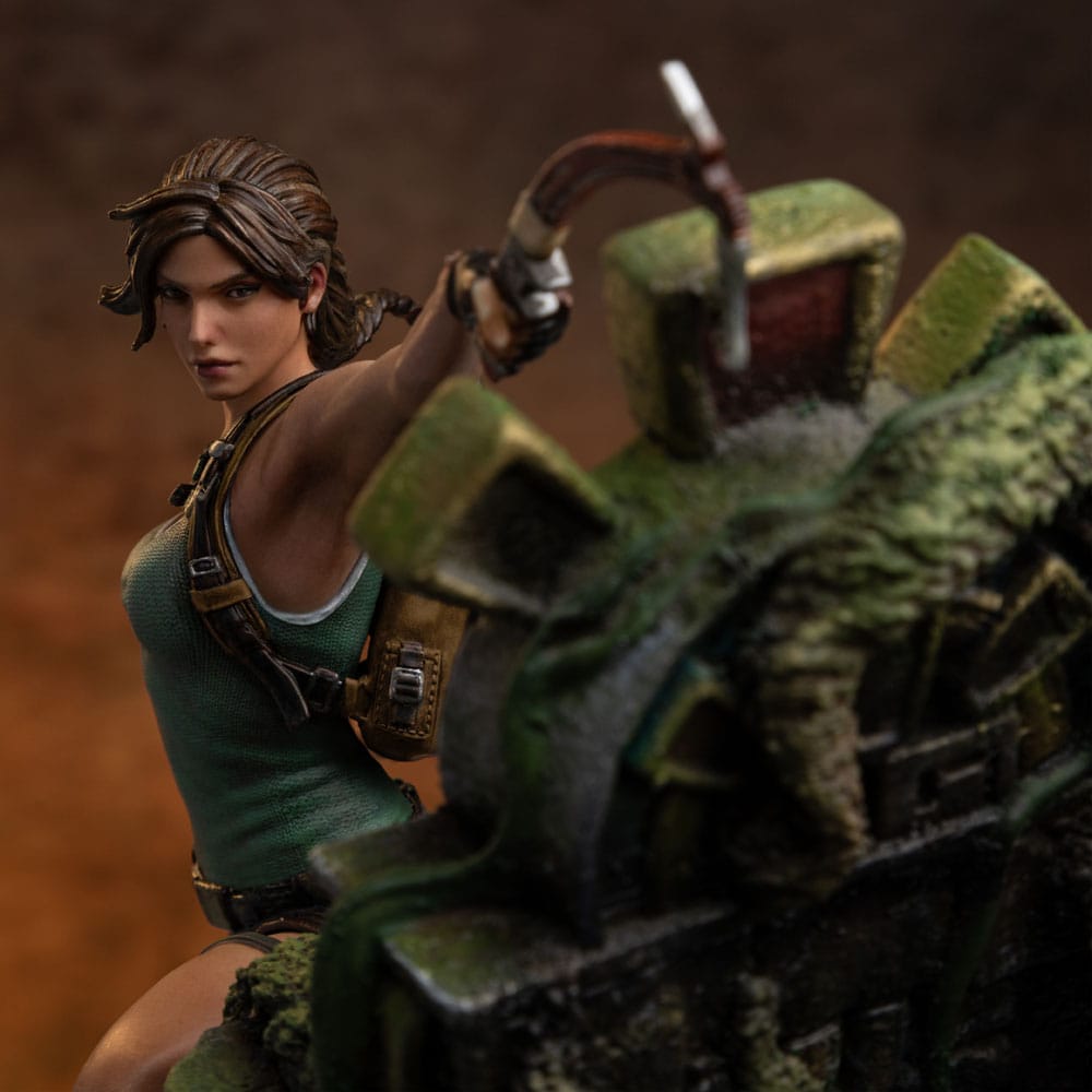 Iron Studios - Deluxe Art Scale 1/10 - Tomb Raider - Lara Croft Statue 36cm