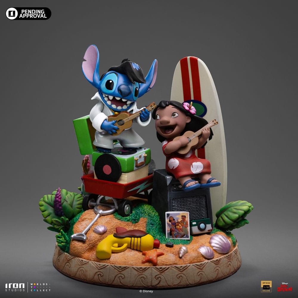 Iron Studios - Deluxe Art Scale 1/10 - Disney Classics - Lilo et Stitch Statue 20cm