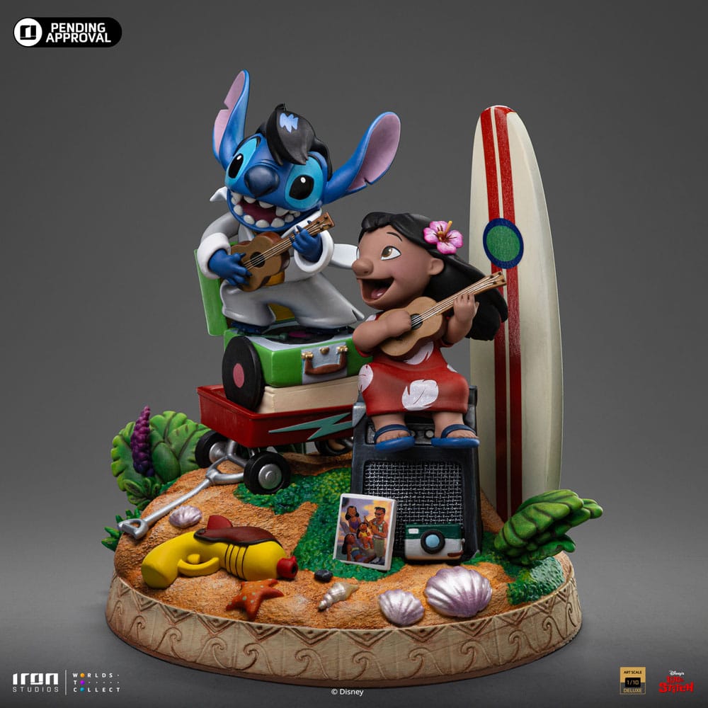 Iron Studios - Deluxe Art Scale 1/10 - Disney Classics - Lilo et Stitch Statue 20cm