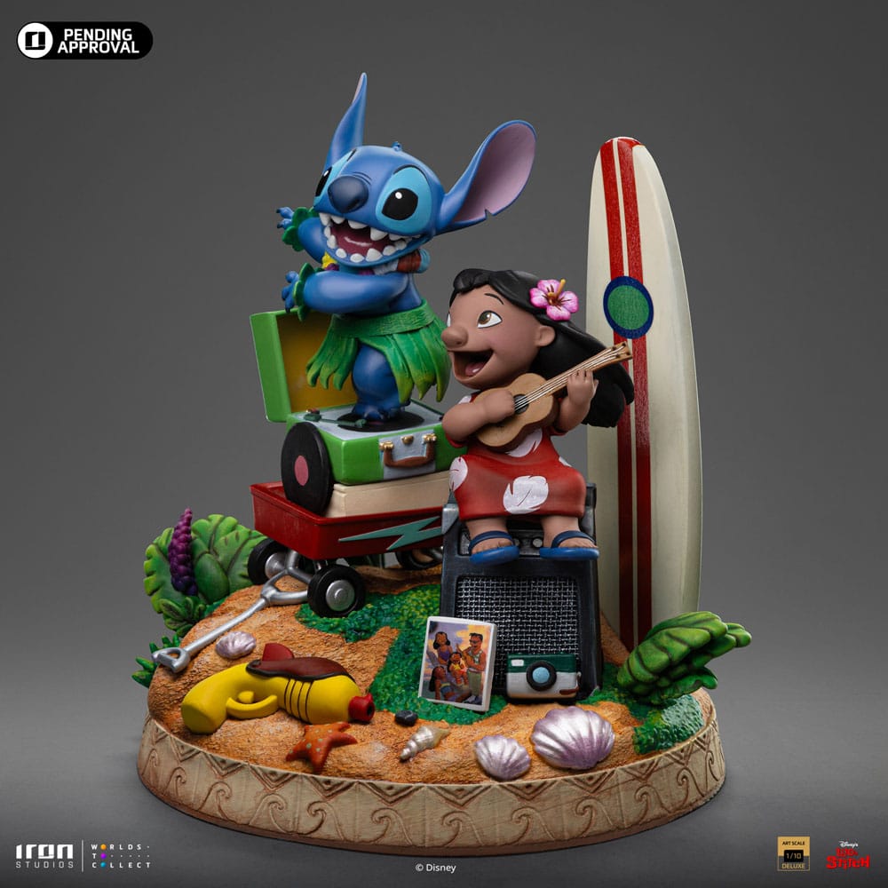 Iron Studios - Deluxe Art Scale 1/10 - Disney Classics - Lilo et Stitch Statue 20cm