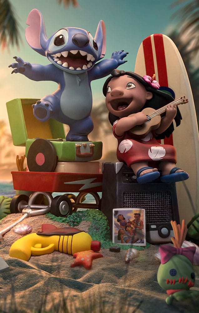 Iron Studios - Deluxe Art Scale 1/10 - Disney Classics - Lilo et Stitch Statue 20cm