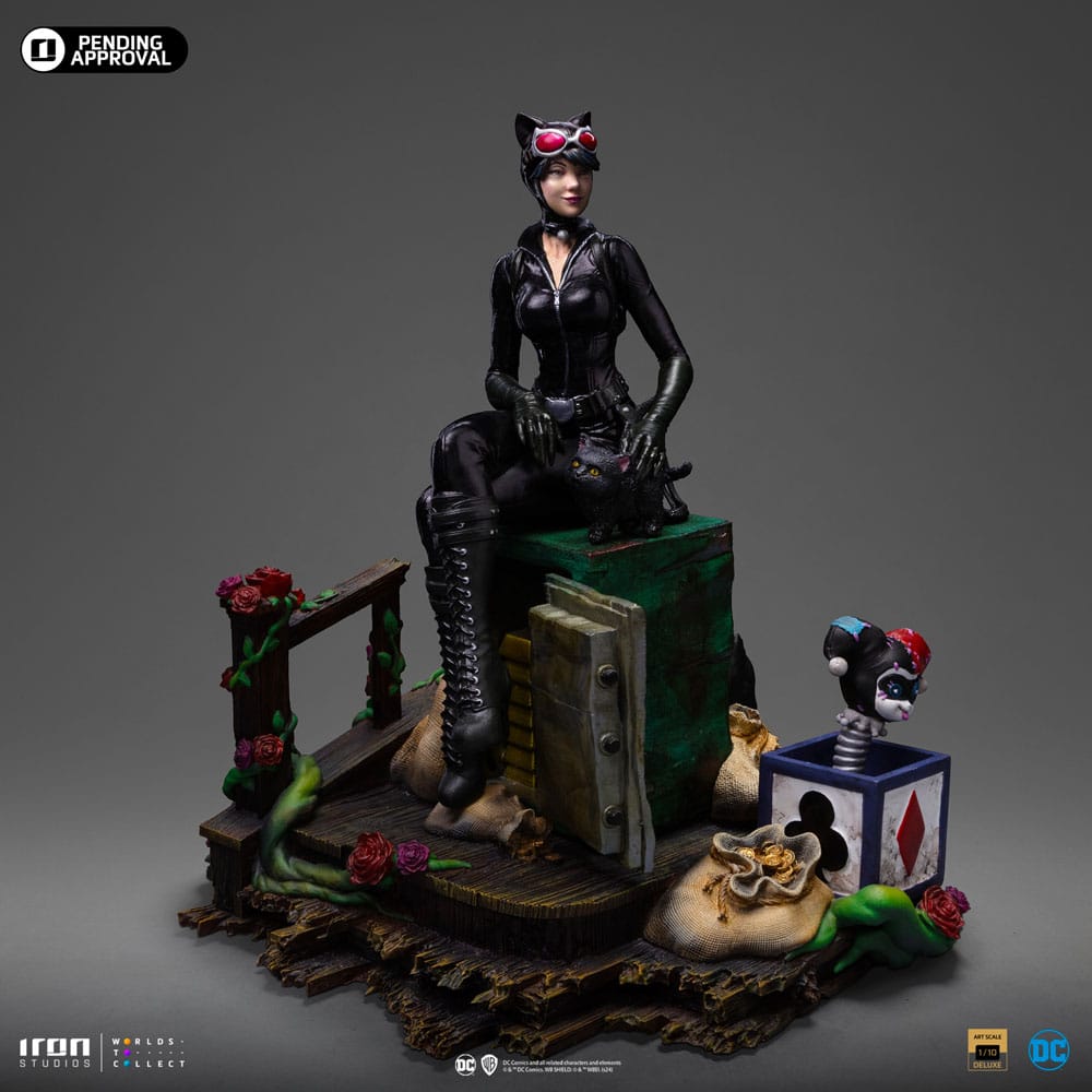 DC Comics statuette 1/10 Deluxe Art Scale Catwoman (Gotham City Sirens) 21 cm