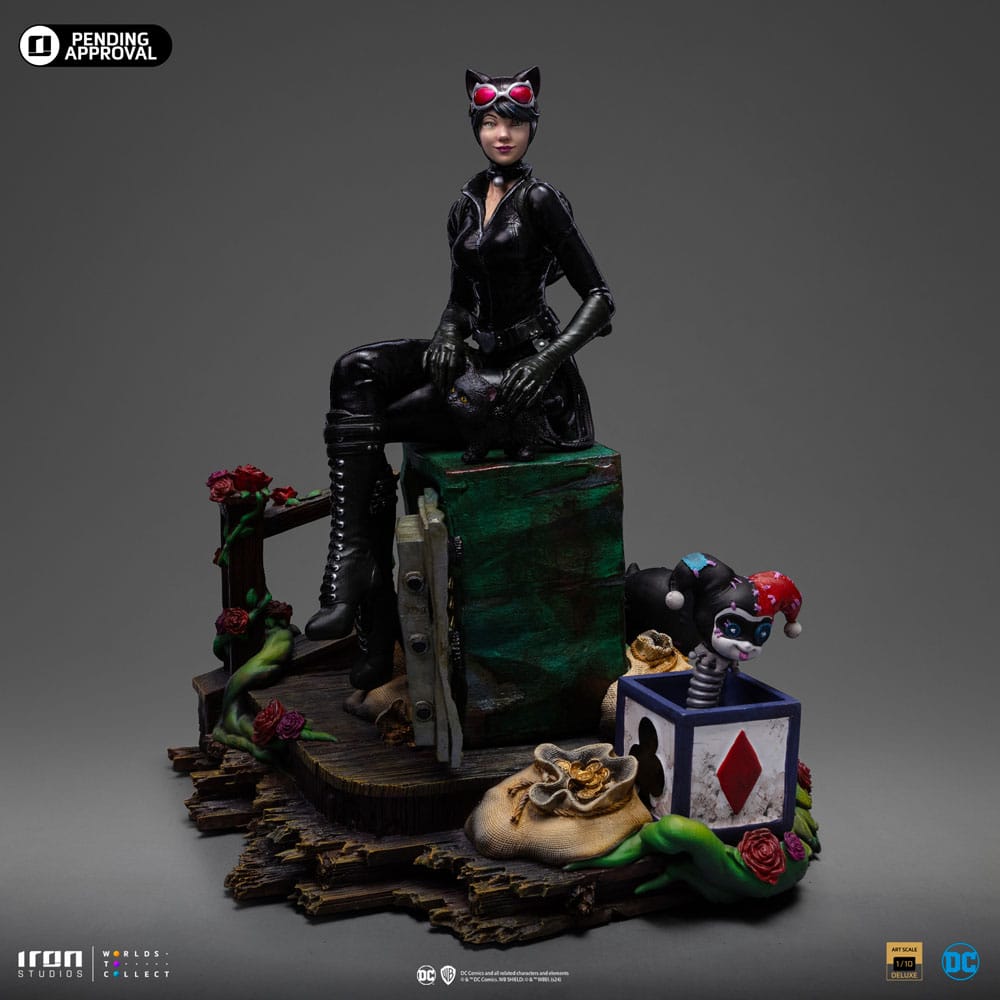 DC Comics statuette 1/10 Deluxe Art Scale Catwoman (Gotham City Sirens) 21 cm