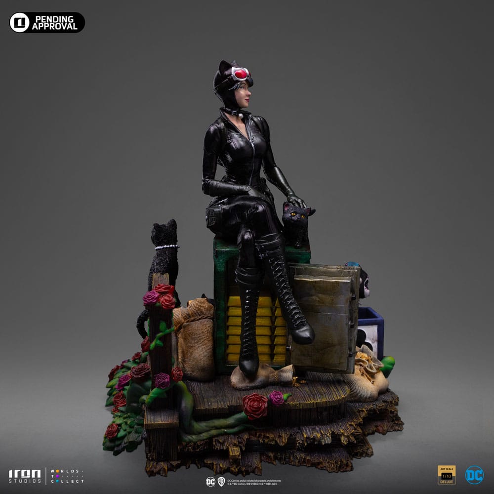 DC Comics statuette 1/10 Deluxe Art Scale Catwoman (Gotham City Sirens) 21 cm