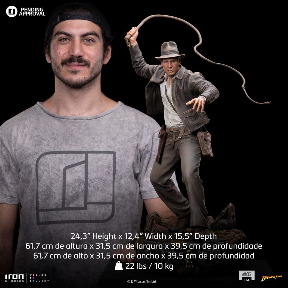Indiana Jones statuette Legacy Replica 1/4 Indiana Jones 61 cm