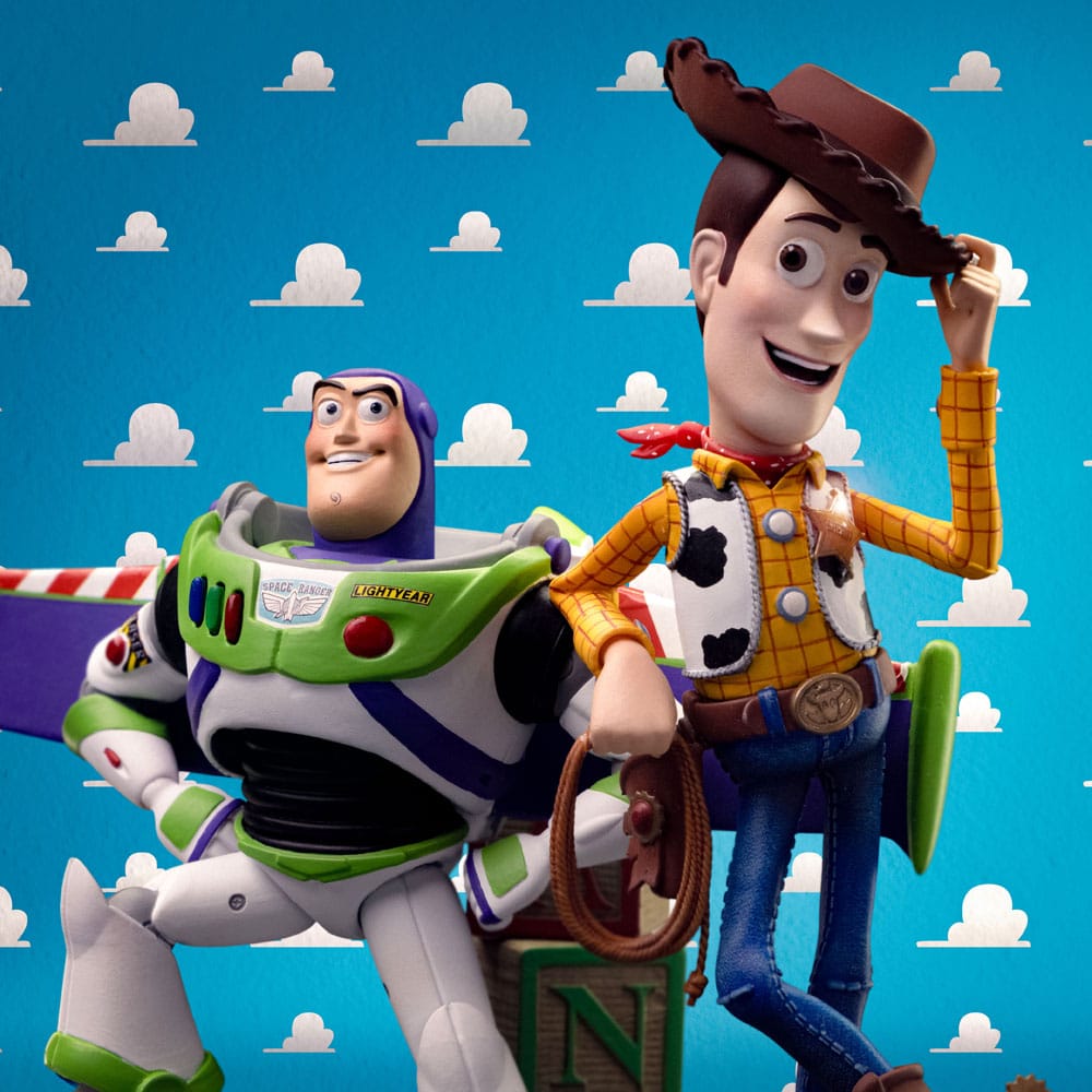 Iron Studios - Deluxe Art Scale 1/10 - Disney - Toy Story - Buzz et Woody Statue 20cm