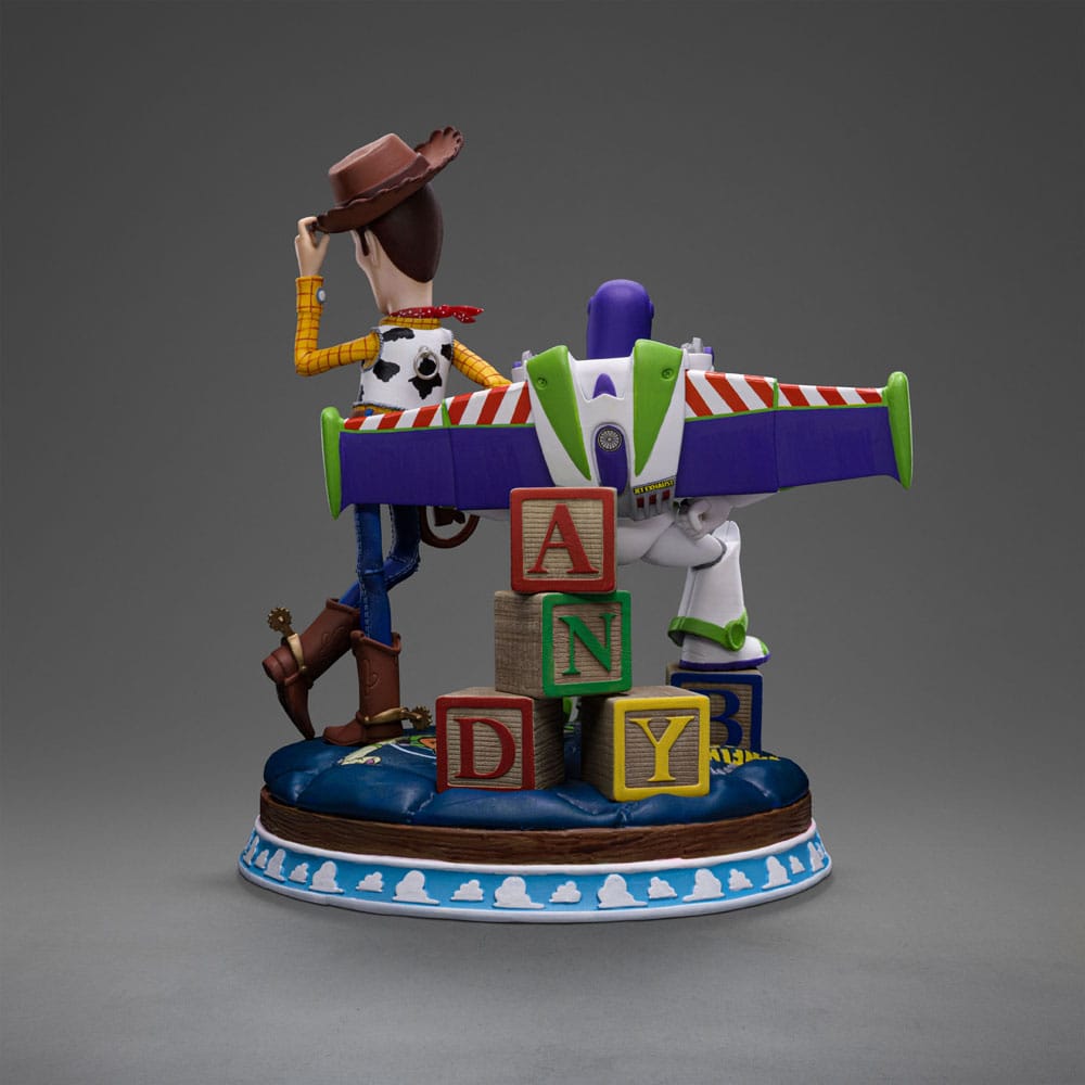 Iron Studios - Deluxe Art Scale 1/10 - Disney - Toy Story - Buzz et Woody Statue 20cm
