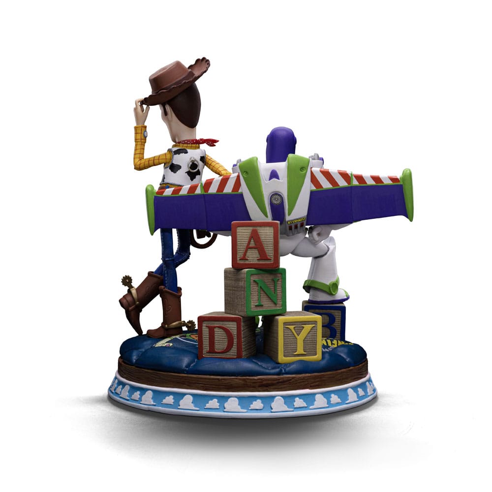 Iron Studios - Deluxe Art Scale 1/10 - Disney - Toy Story - Buzz et Woody Statue 20cm