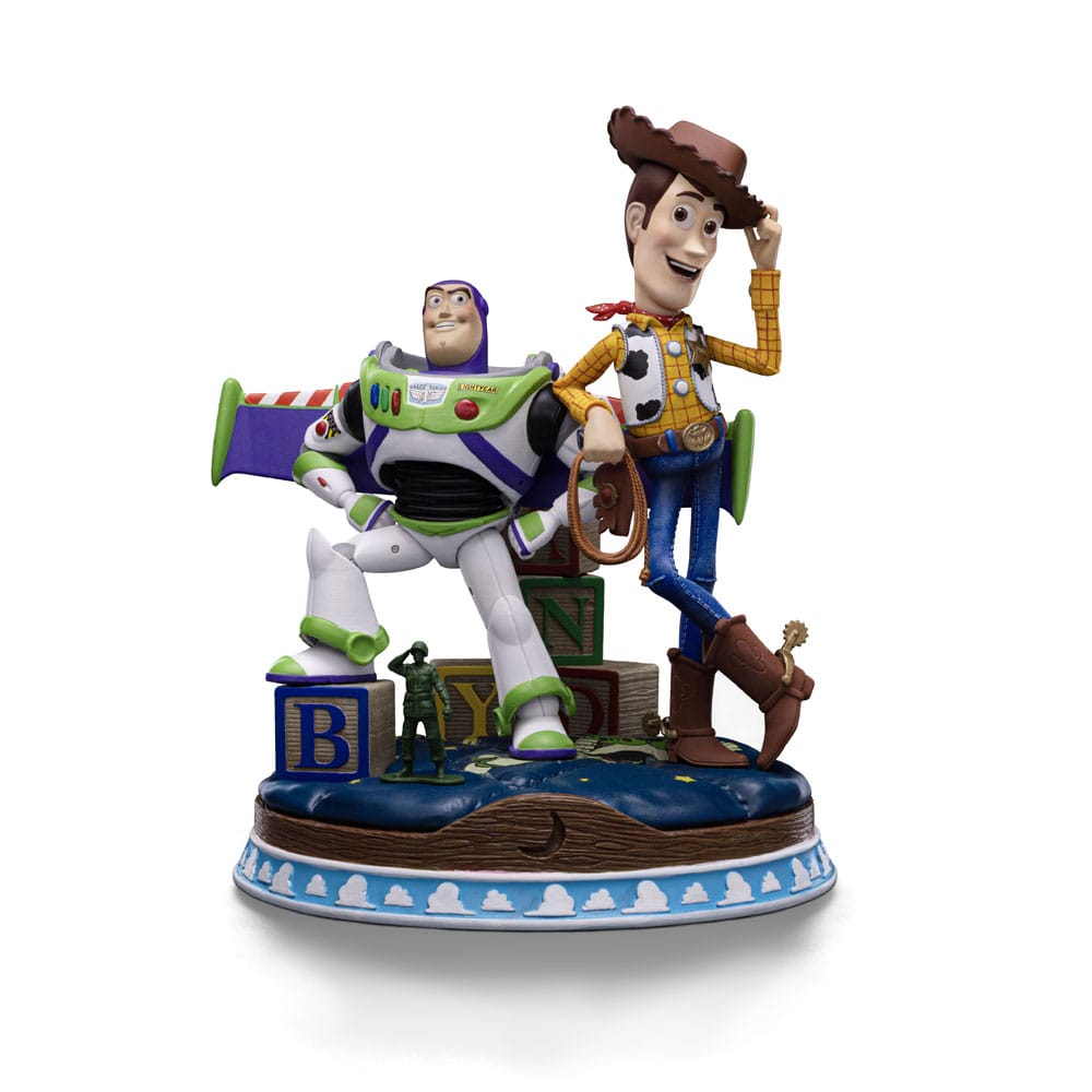 Iron Studios - Deluxe Art Scale 1/10 - Disney - Toy Story - Buzz et Woody Statue 20cm