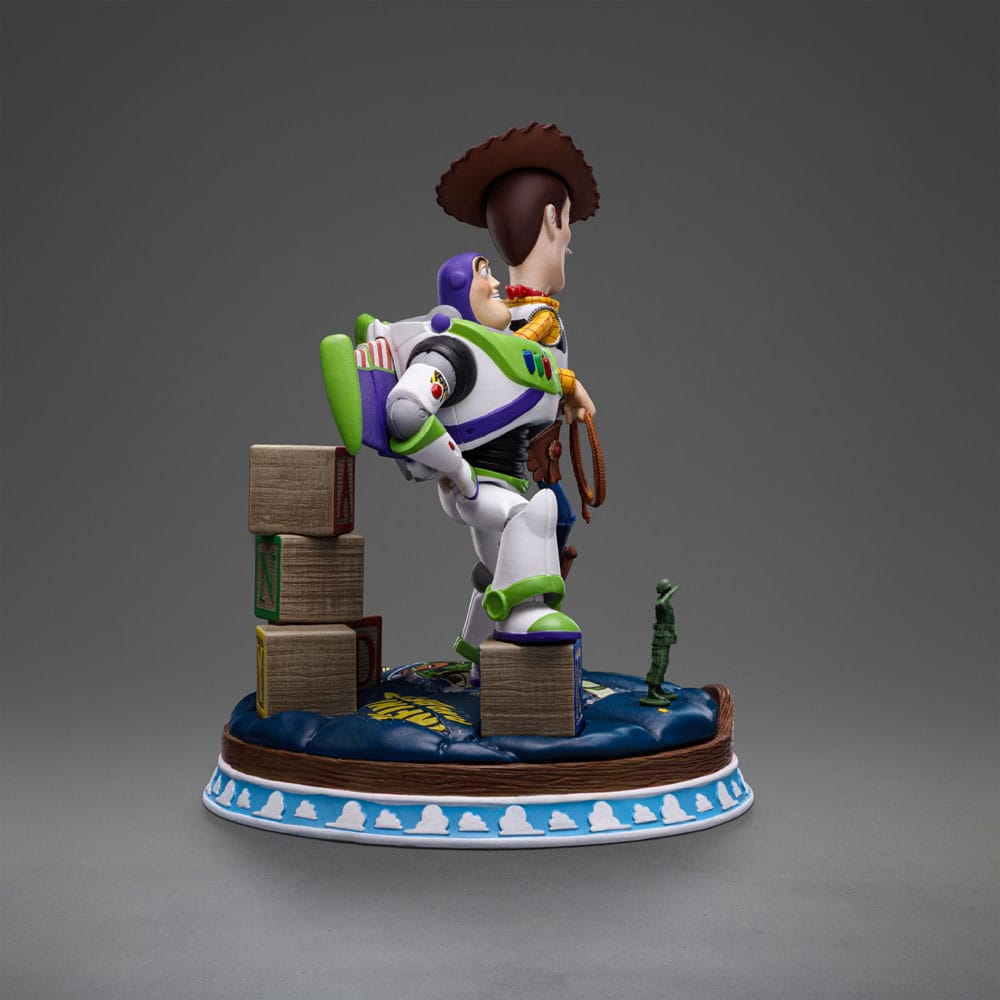 Iron Studios - Deluxe Art Scale 1/10 - Disney - Toy Story - Buzz et Woody Statue 20cm