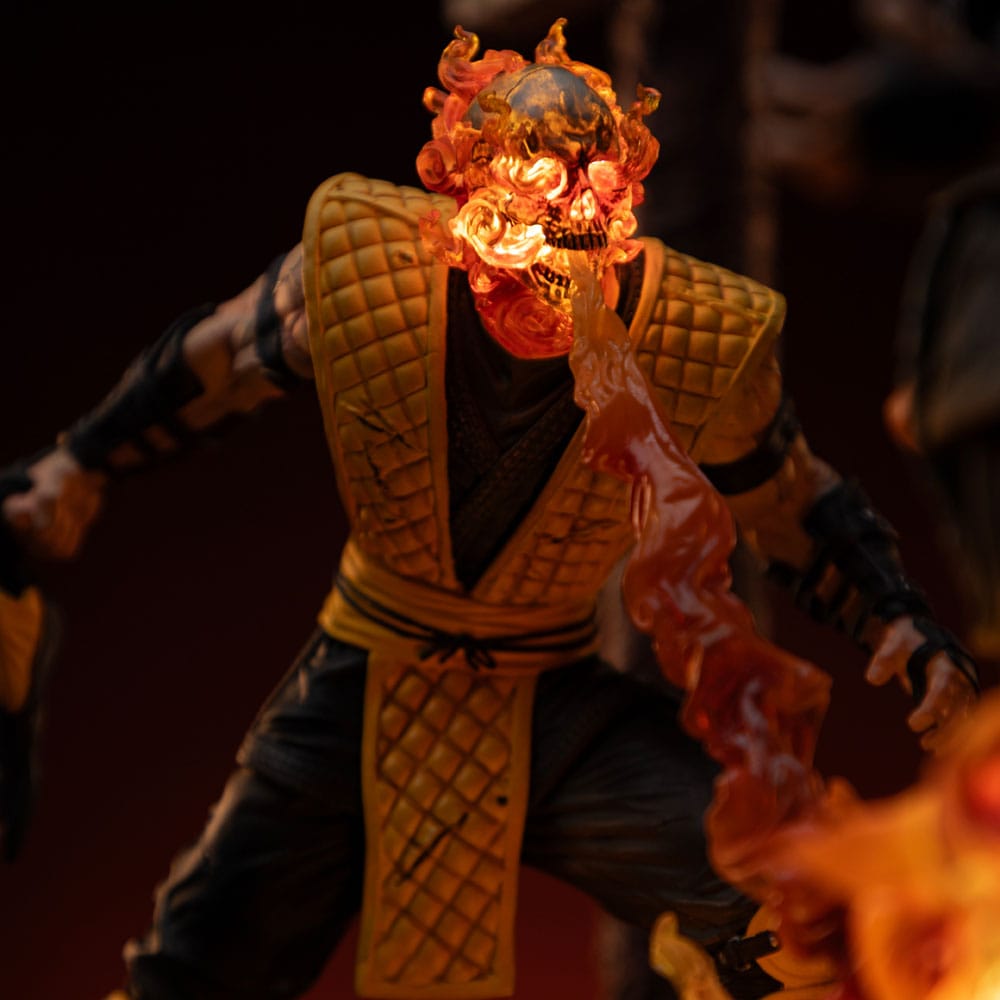 Mortal Kombat statuette 1/10 Deluxe Art Scale Scorpion Fatality 27 cm