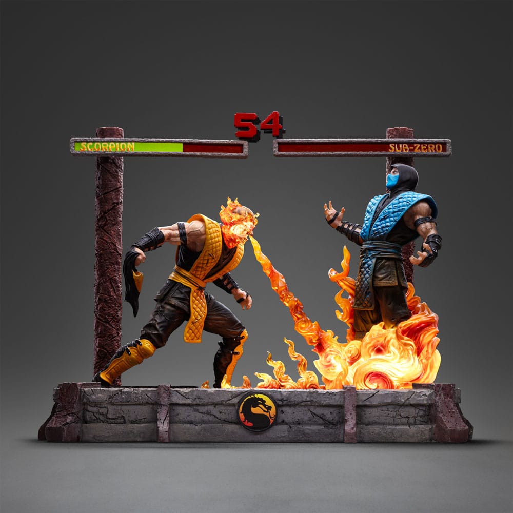 Mortal Kombat statuette 1/10 Deluxe Art Scale Scorpion Fatality 27 cm