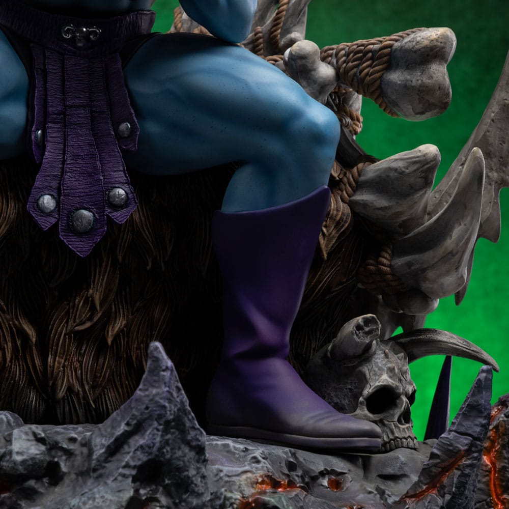 Iron Studios - Prime Scale 1/3 - Les Maîtres de l'Univers - Skeletor sur son trône Statue 67cm