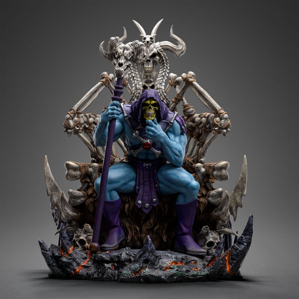 Iron Studios - Prime Scale 1/3 - Les Maîtres de l'Univers - Skeletor sur son trône Statue 67cm