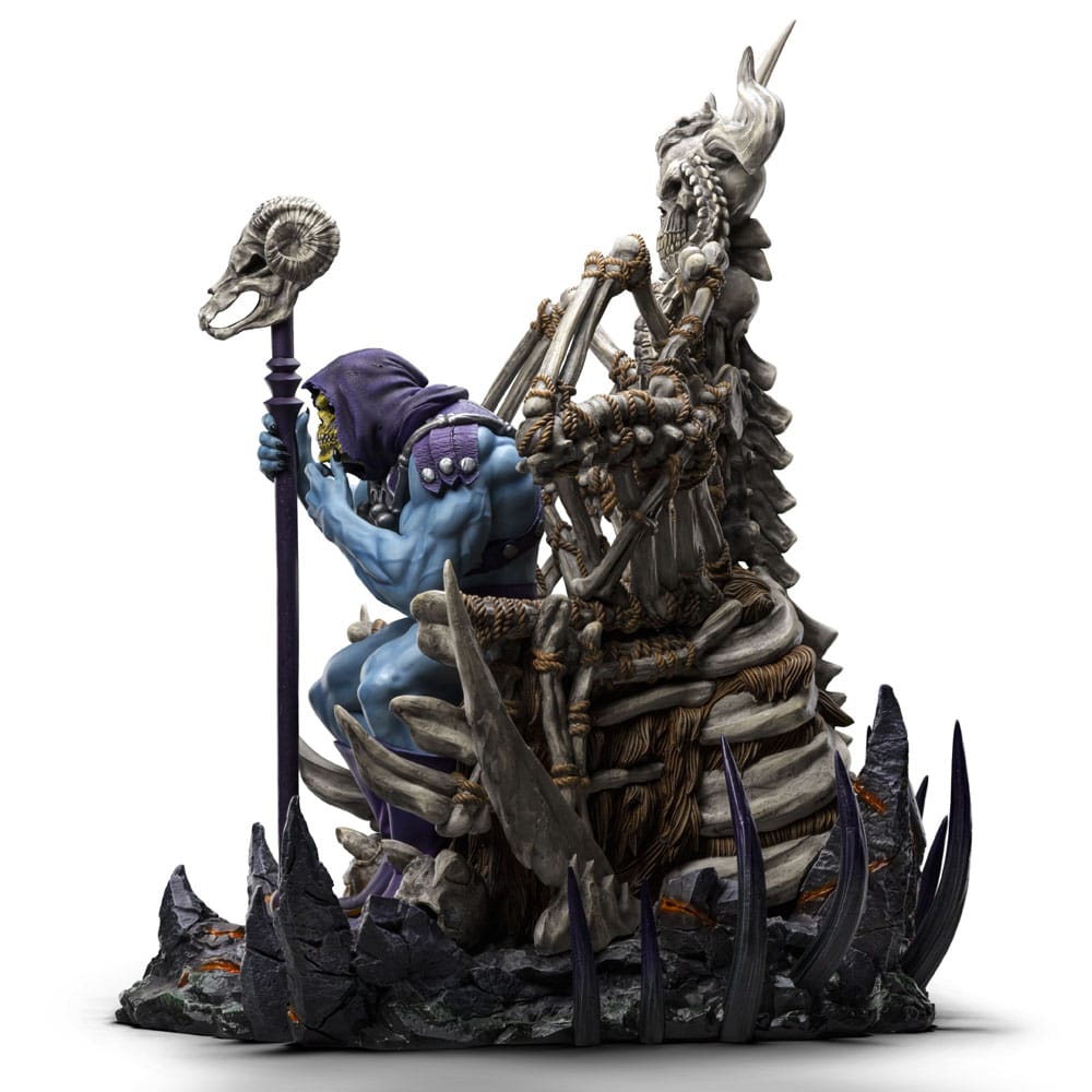 Iron Studios - Prime Scale 1/3 - Les Maîtres de l'Univers - Skeletor sur son trône Statue 67cm