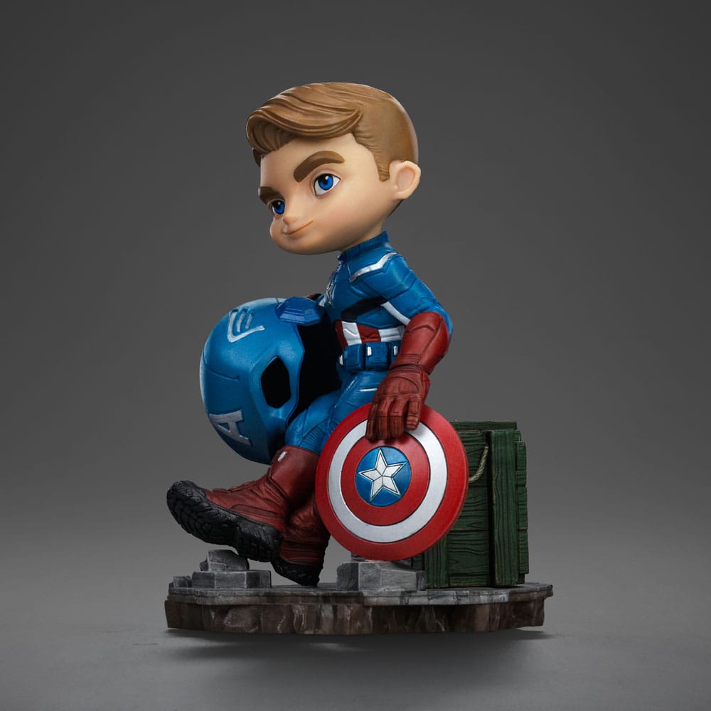 Avengers Infinity Saga figurine Mini Co. PVC Captain America 14 cm