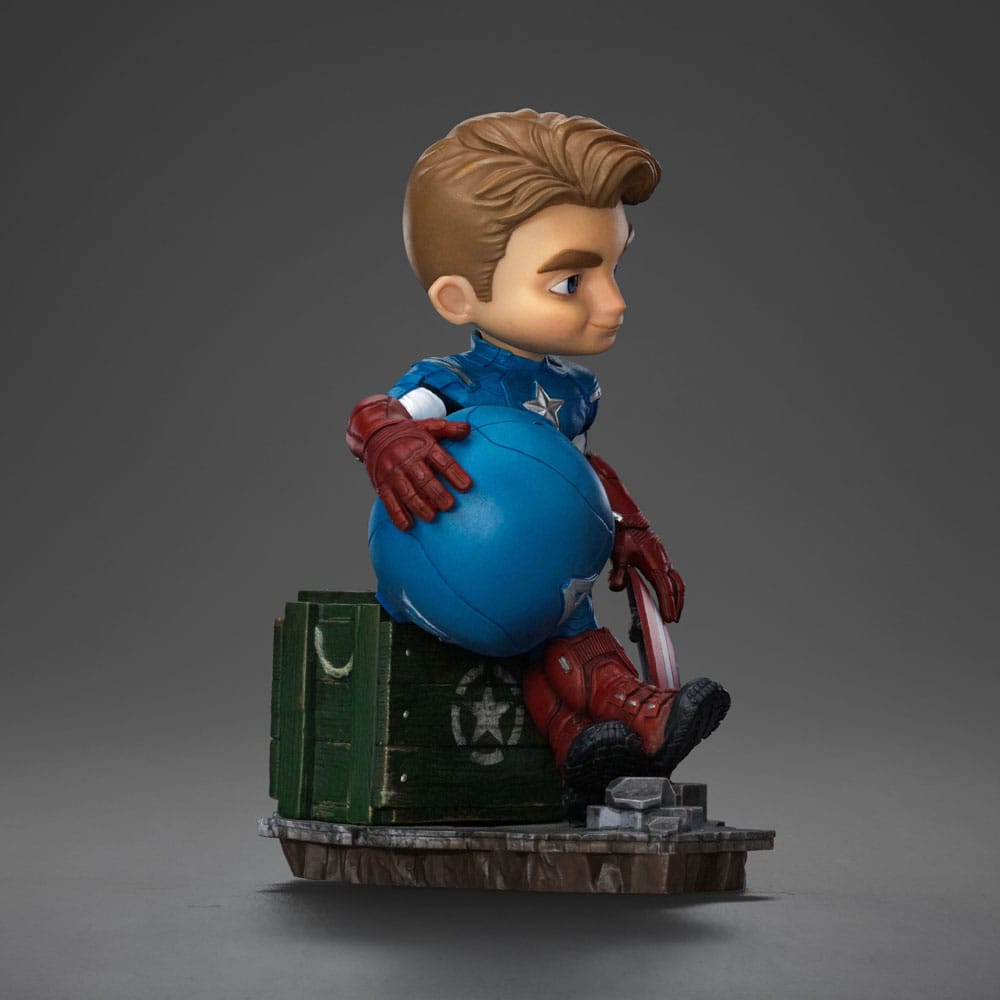 Avengers Infinity Saga figurine Mini Co. PVC Captain America 14 cm