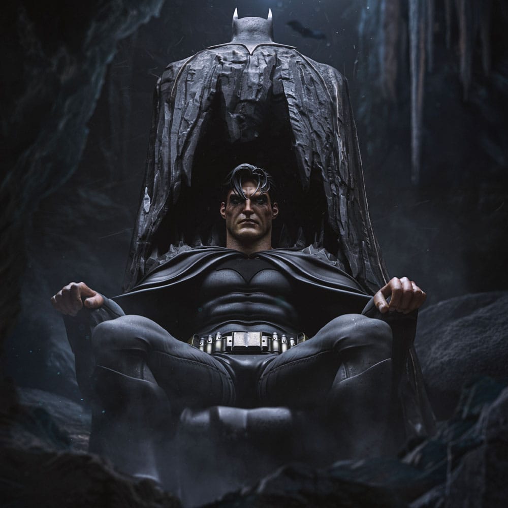 Iron Studios - Legacy Replica 1/4 - DC Comics - Batman et Bruce Wayne Statue 78cm