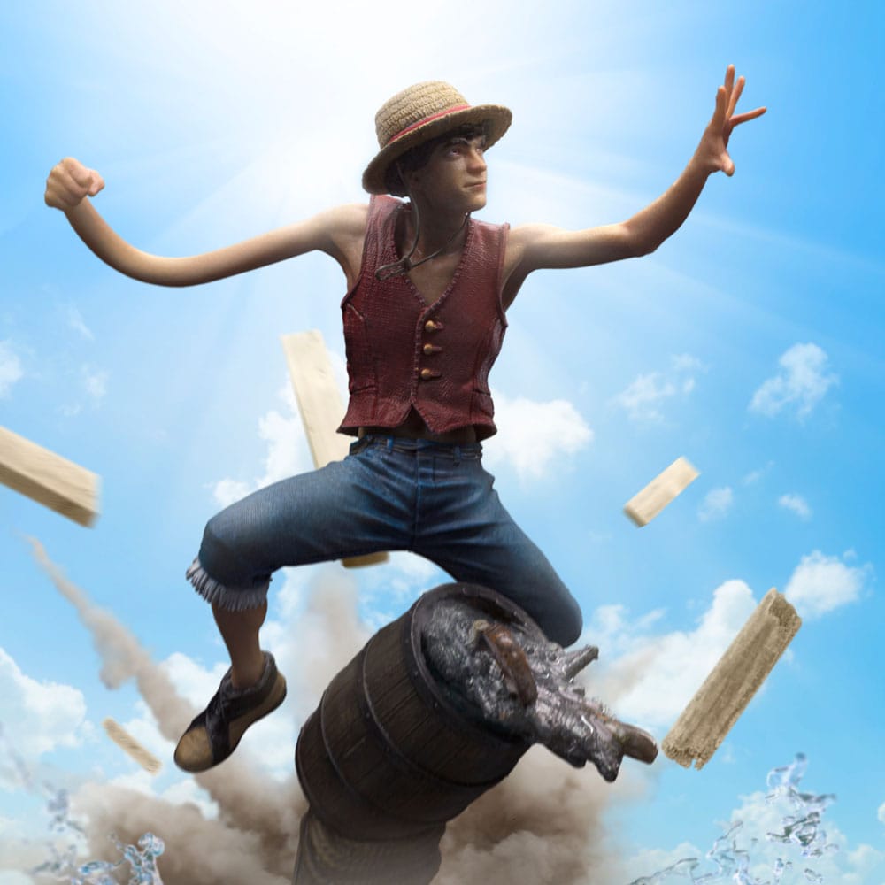 Iron Studios - Art Scale 1/10 - One Piece (Netflix Live Action) - Monkey D. Luffy Statue 23cm