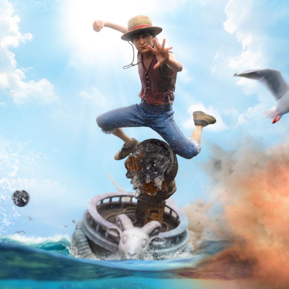 Iron Studios - Art Scale 1/10 - One Piece (Netflix Live Action) - Monkey D. Luffy Statue 23cm