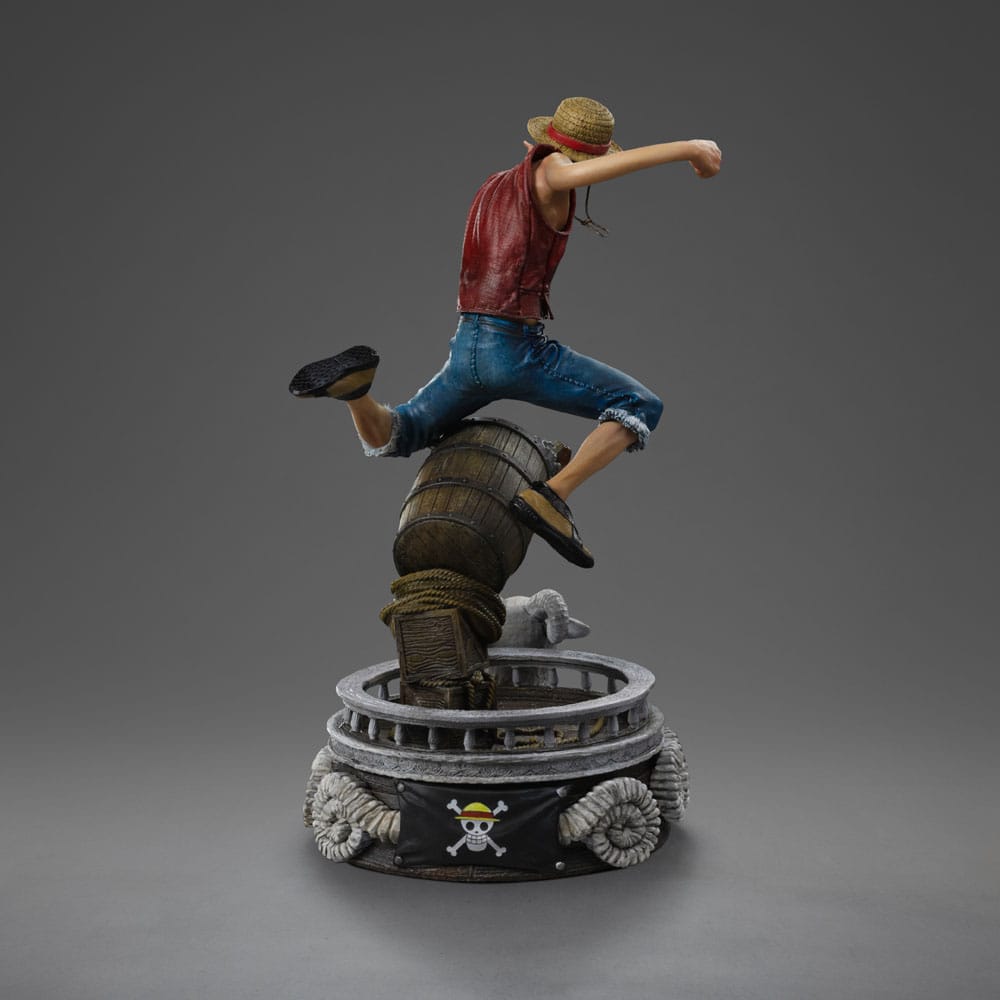 Iron Studios - Art Scale 1/10 - One Piece (Netflix Live Action) - Monkey D. Luffy Statue 23cm