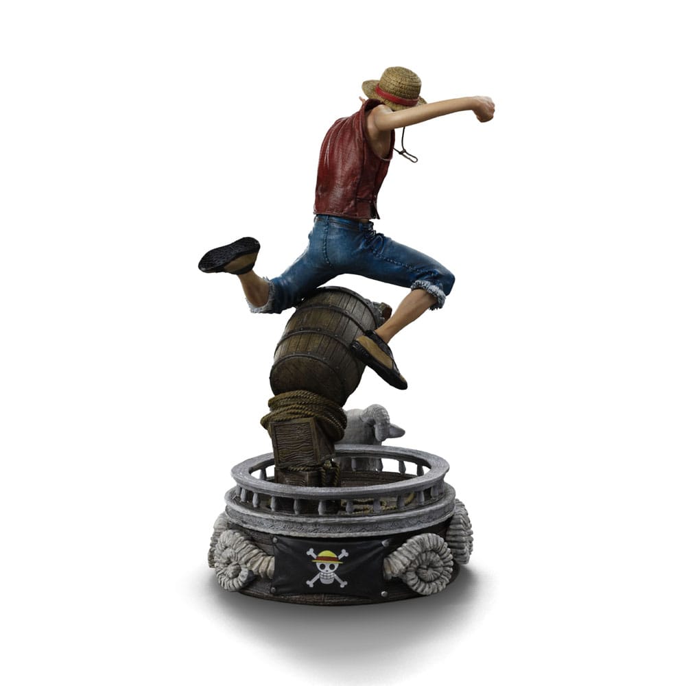 Iron Studios - Art Scale 1/10 - One Piece (Netflix Live Action) - Monkey D. Luffy Statue 23cm