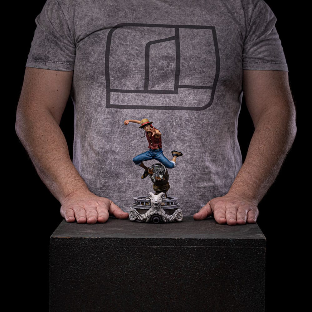 Iron Studios - Art Scale 1/10 - One Piece (Netflix Live Action) - Monkey D. Luffy Statue 23cm