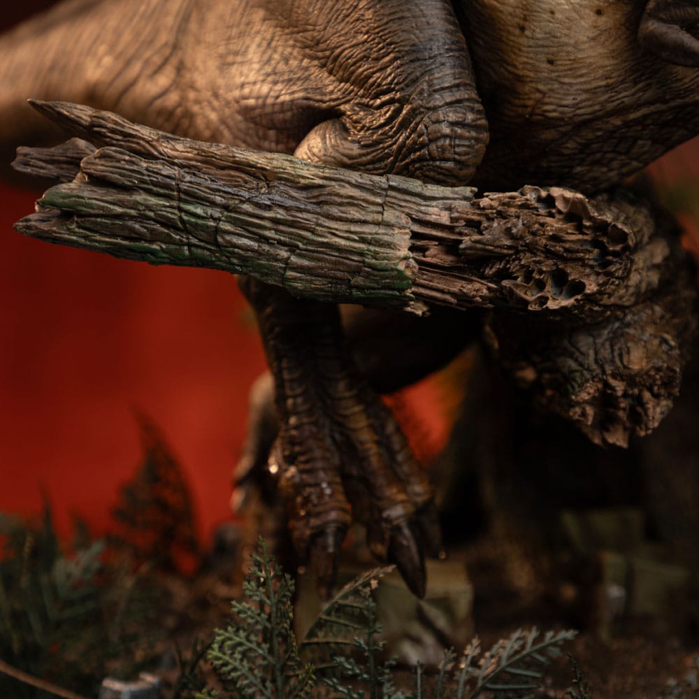 Jurassic Park statuette 1/20 Demi Art Scale T-Rex Chase 30 cm