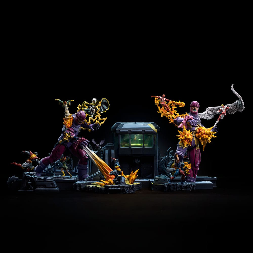 Marvel statuette 1/20 Demi Art Scale X-Men Danger Room Diorama A (Comics Color Variant) 42 cm