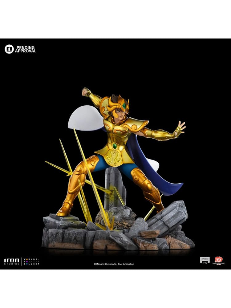Iron Studios - Art Scale 1/10 - Saint Seiya - Leo Aiolia Statue 23cm