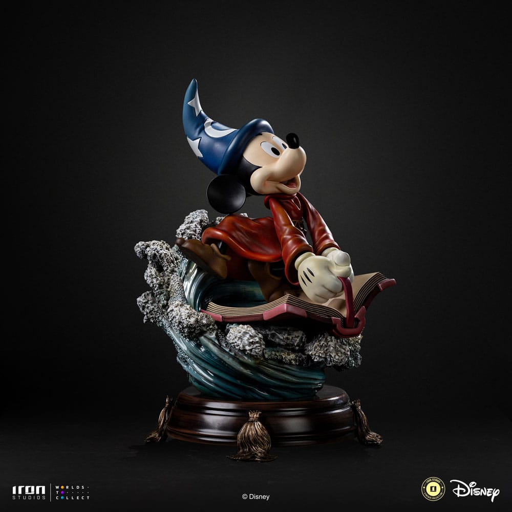 Iron Studios - Deluxe Art Scale 1/10 - Disney Classics - Mickey Sorcier Statue 28cm