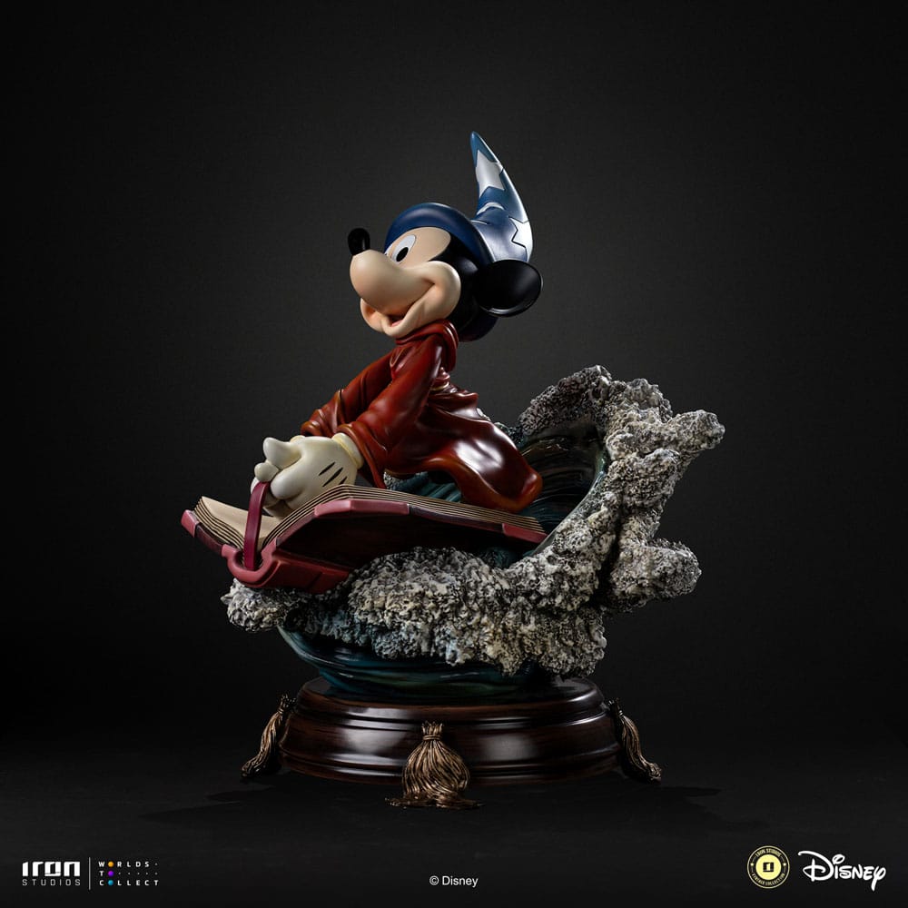 Iron Studios - Deluxe Art Scale 1/10 - Disney Classics - Mickey Sorcier Statue 28cm