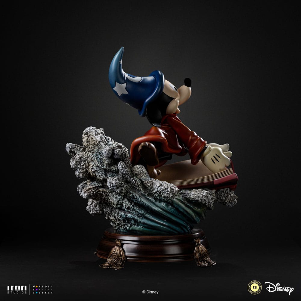 Iron Studios - Deluxe Art Scale 1/10 - Disney Classics - Mickey Sorcier Statue 28cm