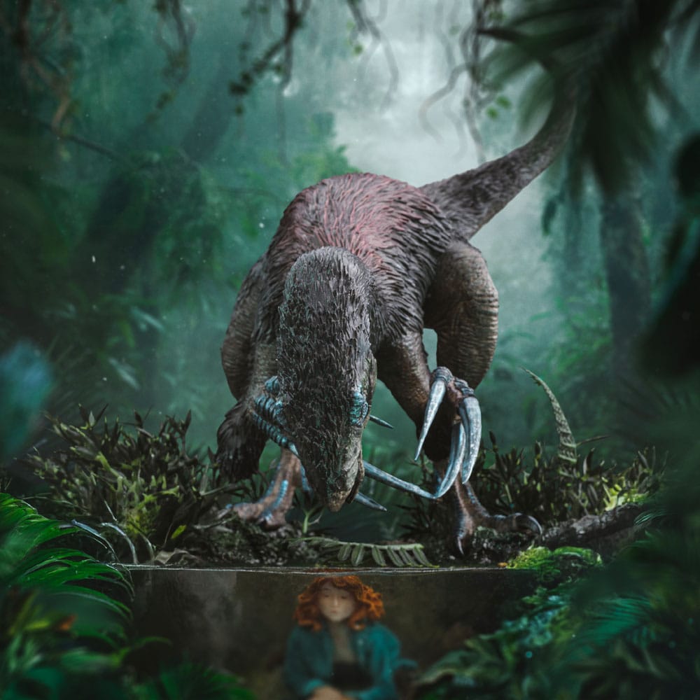 Jurassic World: Dominion statuette 1/20 Demi Art Scale Therizinosaurus 29 cm