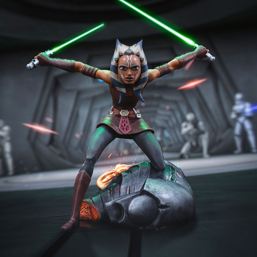 Star Wars: The Clone Wars statuette 1/10 Art Scale Ahsoka Tano 19 cm