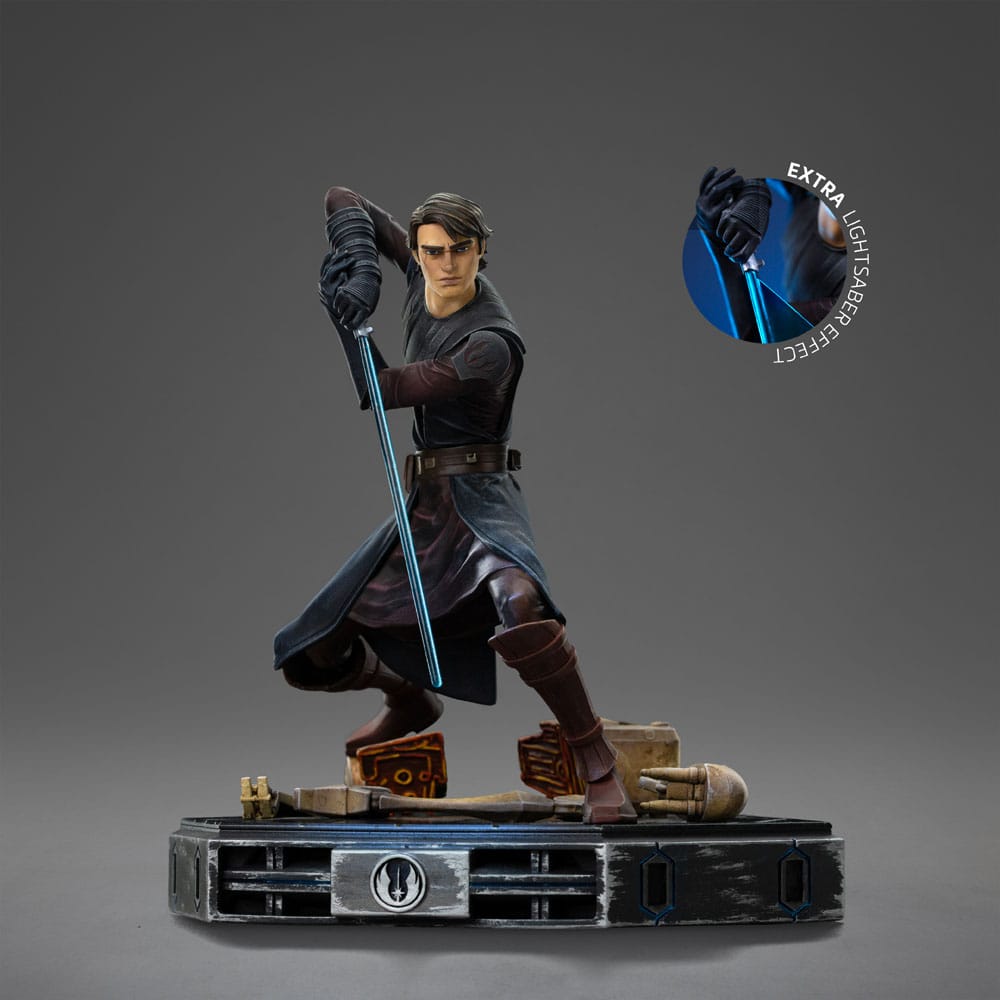 Star Wars: The Clone Wars statuette 1/10 Deluxe Art Scale Anakin Skywalker 19 cm