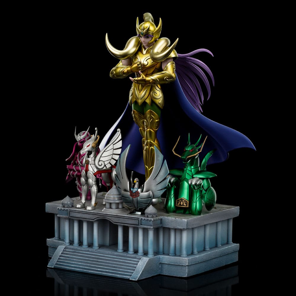 Iron Studios - Deluxe Art Scale 1/10 - Saint Seiya - Aries Mu Statue 27cm
