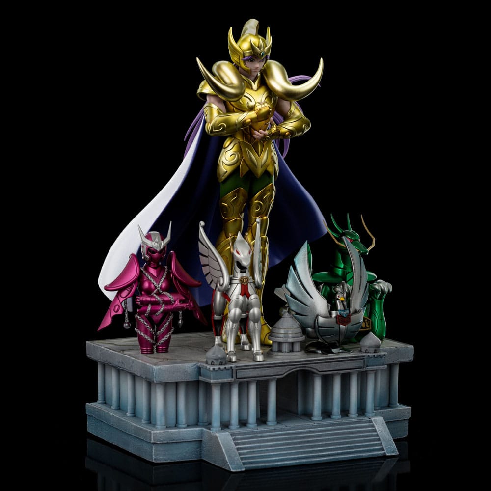 Iron Studios - Deluxe Art Scale 1/10 - Saint Seiya - Aries Mu Statue 27cm
