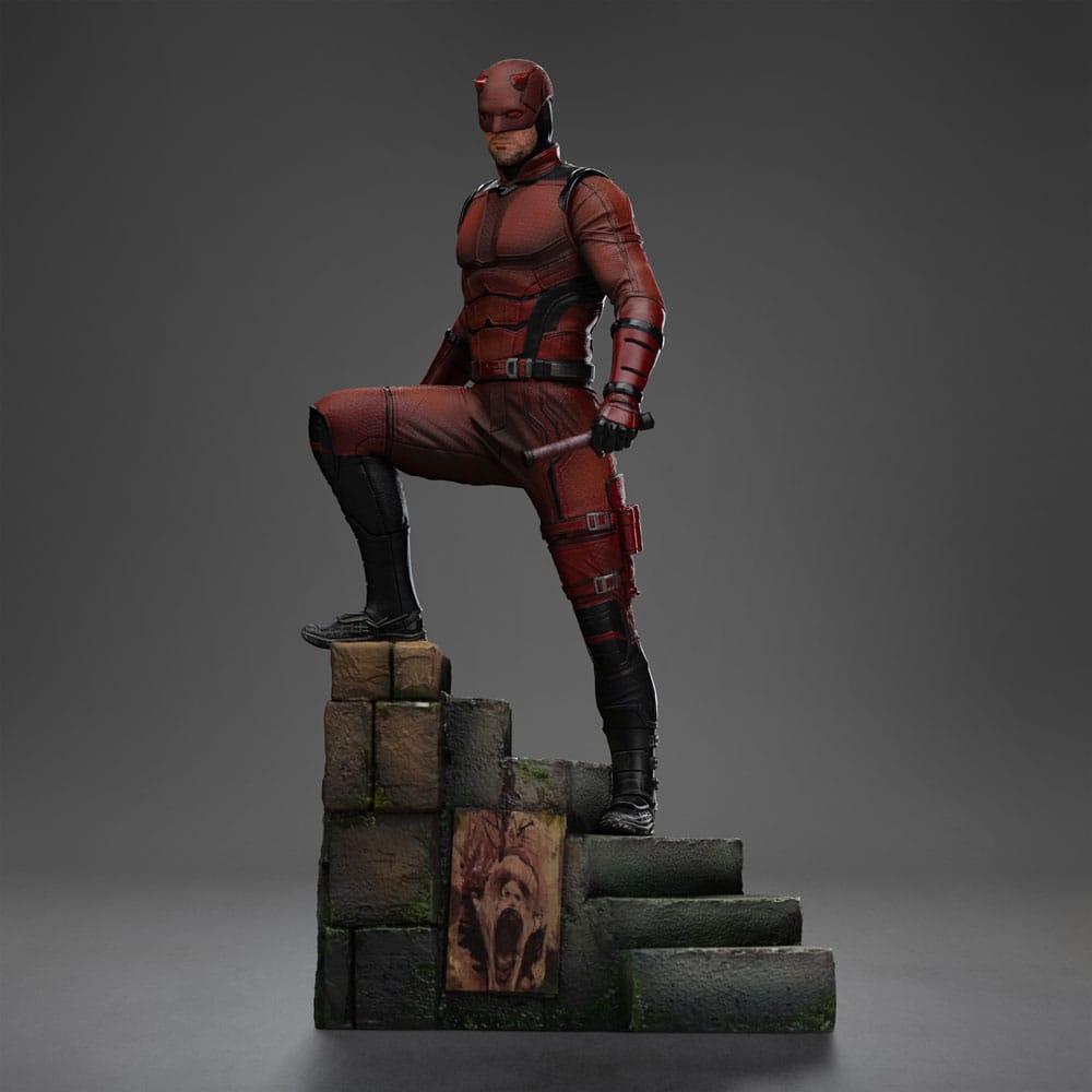 Iron Studios - Art Scale 1/10 - Marvel - Daredevil : Born Again - Daredevil Statue 24cm