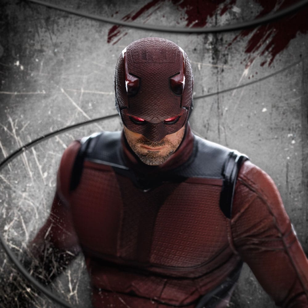 Iron Studios - Art Scale 1/10 - Marvel - Daredevil : Born Again - Daredevil Statue 24cm