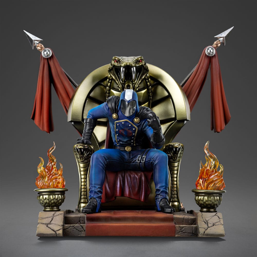 GI Joe statuette 1/10 Art Scale Cobra Commander 25 cm
