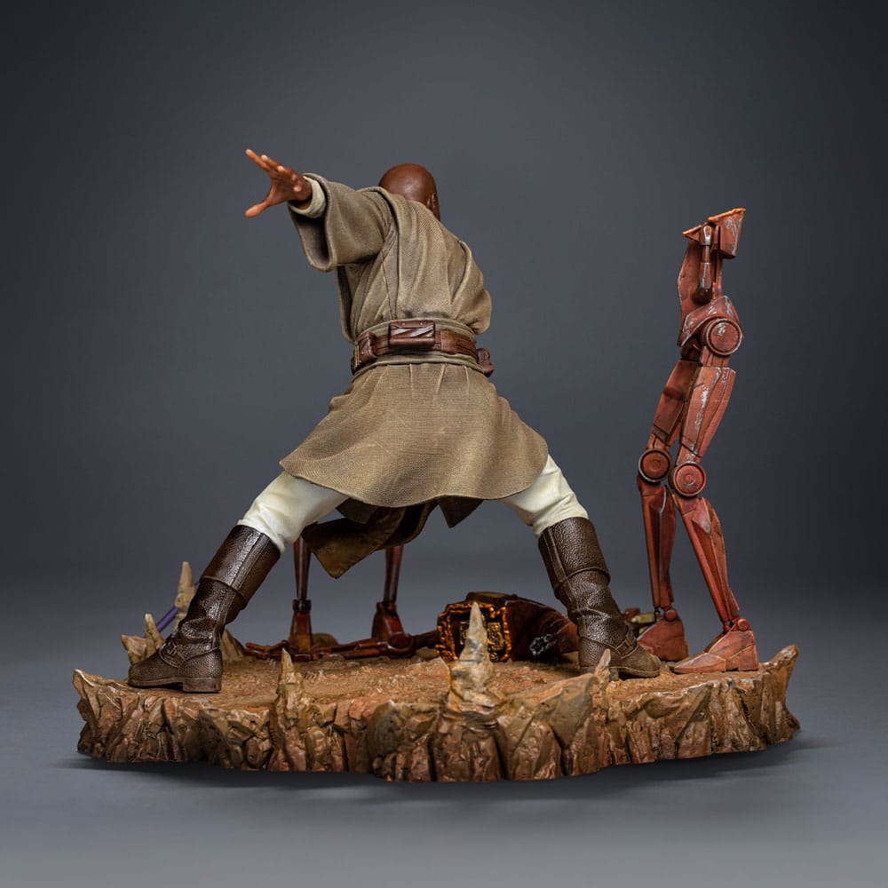 Iron Studios - Art Scale 1/10 - Star Wars: The Clone Wars - Mace Windu Statue 19cm