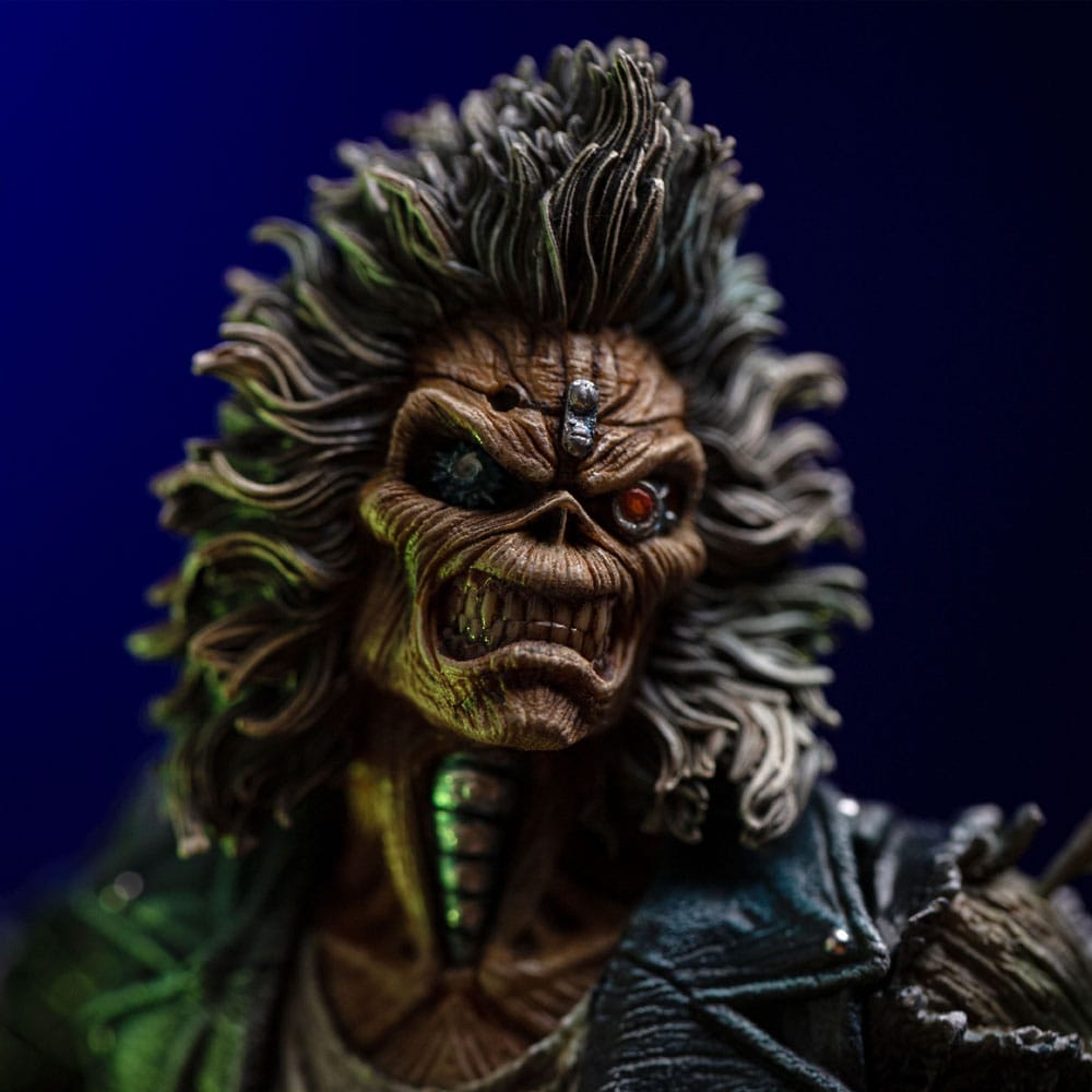 Iron Studios - Art Scale 1/10 - Iron Maiden - Eddie (50th Anniversary) Statue 22cm