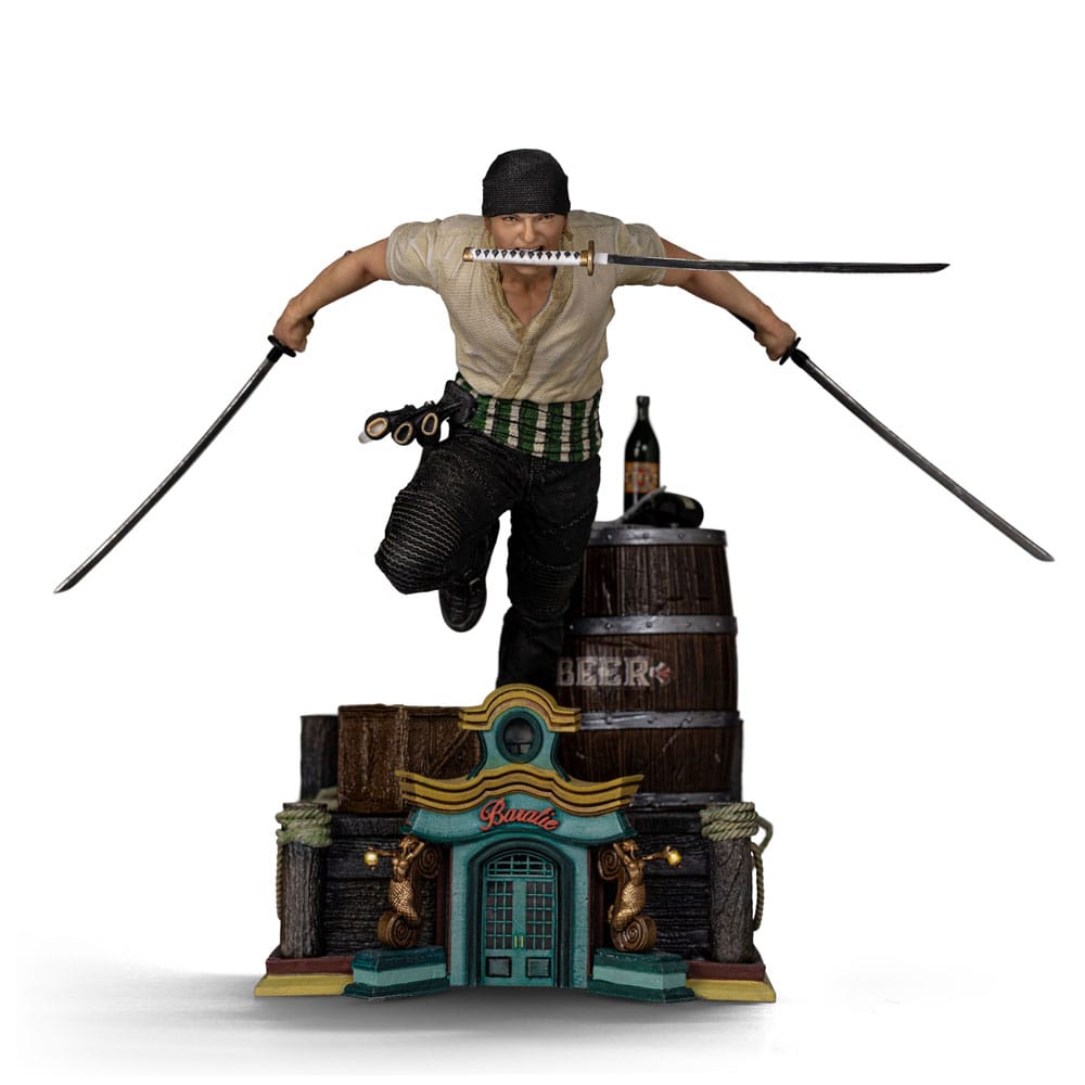 Iron Studios - Art Scale 1/10 - Netflix: One Piece - Roronoa Zoro Statue 19cm