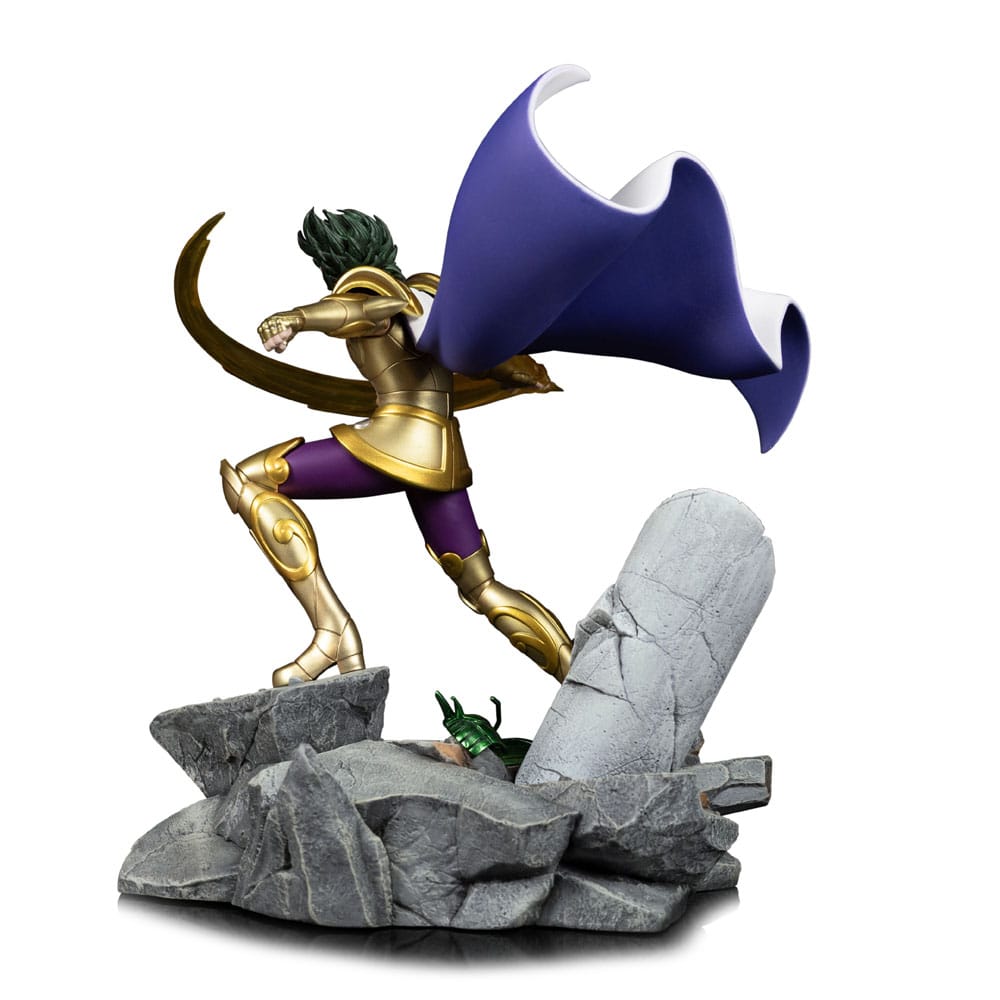 Iron Studios - Art Scale 1/10 - Saint Seiya - Capricorn Shura Statue 25cm