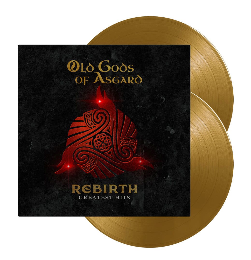 Old Gods of Asgard - Rebirth (Greatest Hits) vinyle 2xLP (or)