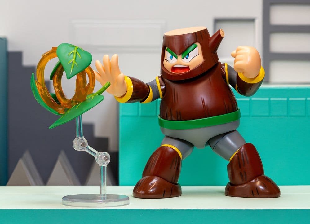 Mega Man figurine Wood Man 11 cm