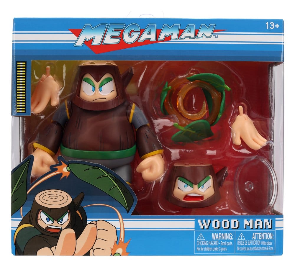 Mega Man figurine Wood Man 11 cm